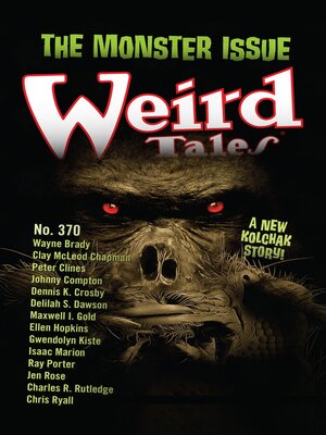 cover image of Weird Tales Magazine No. 370